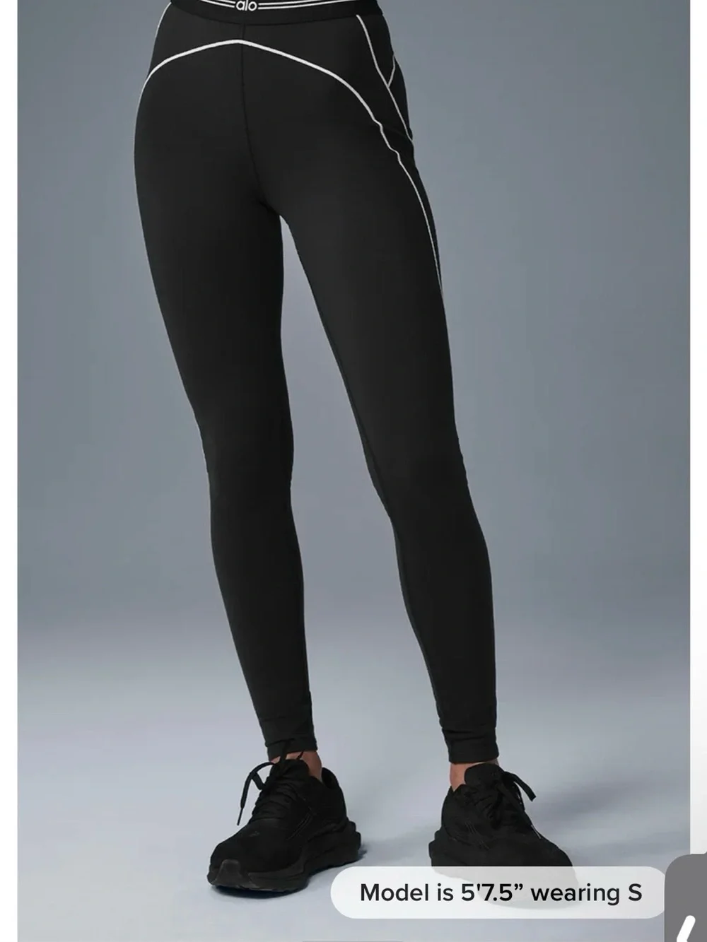 ALO Yoga Airbrush High-Waist Heart Throb Legging